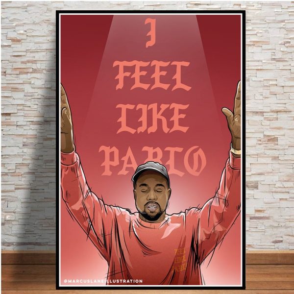 Kanye West Room Living Poster KWM1809