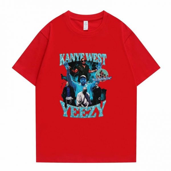 Kanye West Yeezy Print T-shirt KWM1809