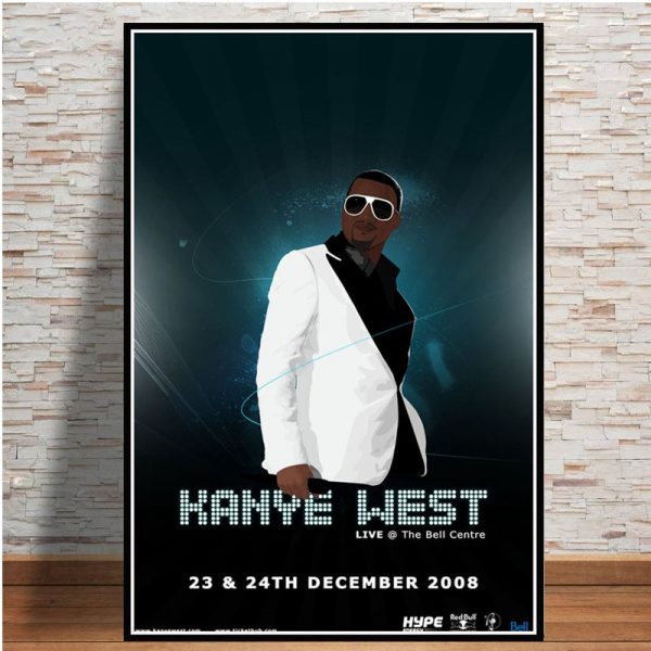 Kanye West Room Living Poster KWM1809