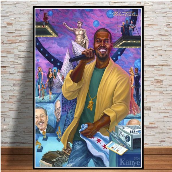 Kanye West Room Living Poster KWM1809