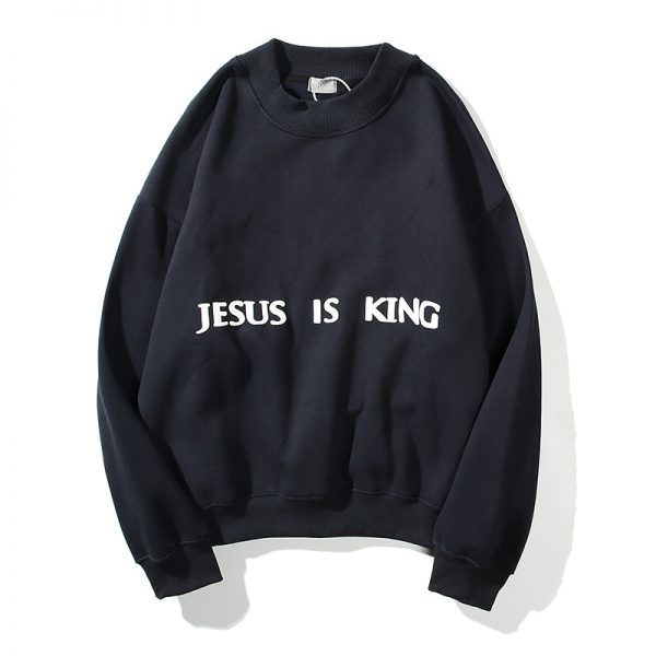 Kanye West JESUS IS KING Fleece Sweatshirt Hoodies KWM1809