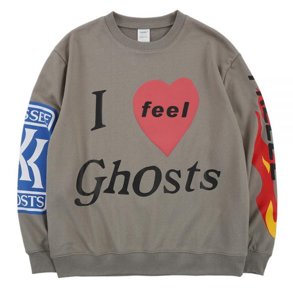 Kanye West "Lucky Me I See Ghosts" Sweatshirt Hoodies KWM1809