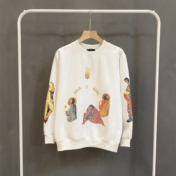 Kanye West JESUS IS KING Sweatshirt Hoodies Men/Women KWM1809