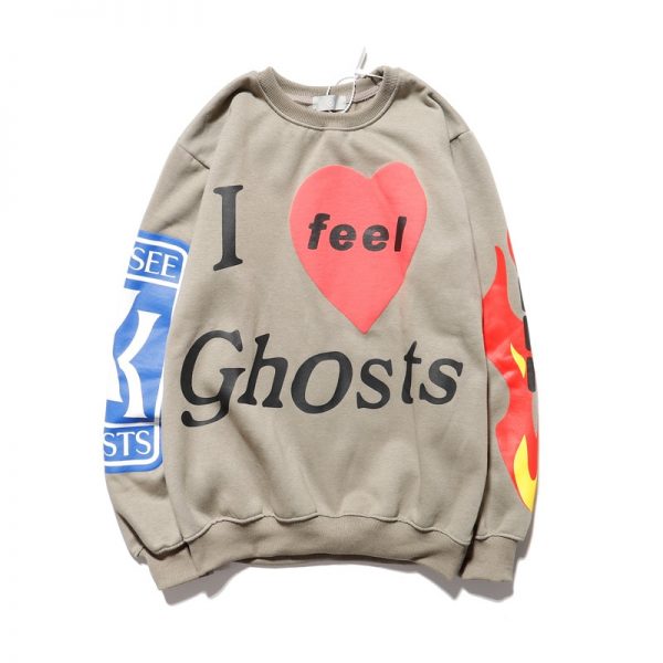 Kanye West "Lucky Me I See Ghosts" Sweatshirt Hoodies KWM1809