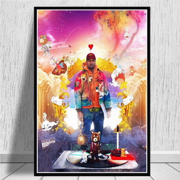 Kanye West Painting Picture Poster KWM1809