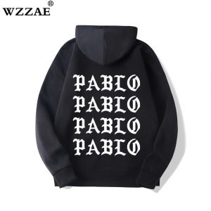 Kanye West Sweat Homme hoodies Men Sweatshirt Hoodies KWM1809