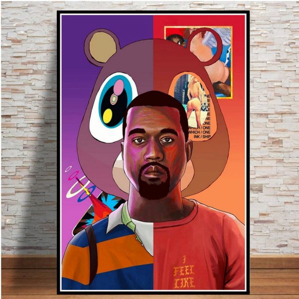 Kanye West Room Living Poster KWM1809