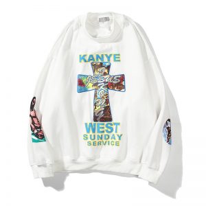 Kanye West Hoodies Jesus Is King Sunday Service Sweatshirts Men Women KWM1809 Kanye West Shop