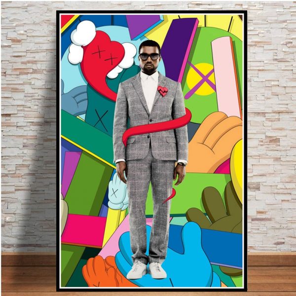 Kanye West New Home Decor Poster KWM1809