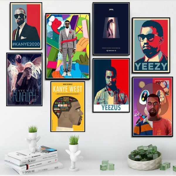 Kanye West Room Living Poster KWM1809