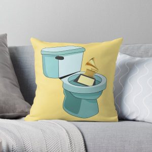 Grammy In The Toilet Kanye West Throw Pillow RB1809 product Offical Kanye West Merch