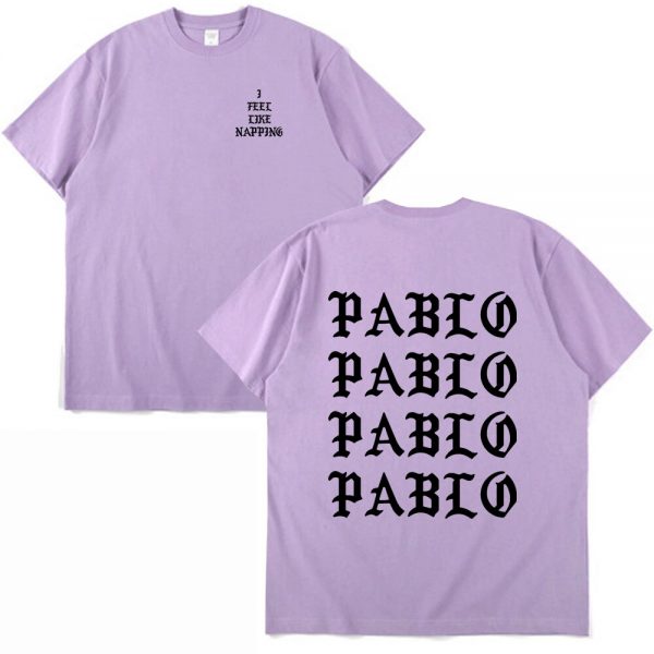 2021 I Feel Like Paul Pablo Kanye West Sweat Homme T Shirt Men Hip Hop Streetwear 3 - Kanye West Shop