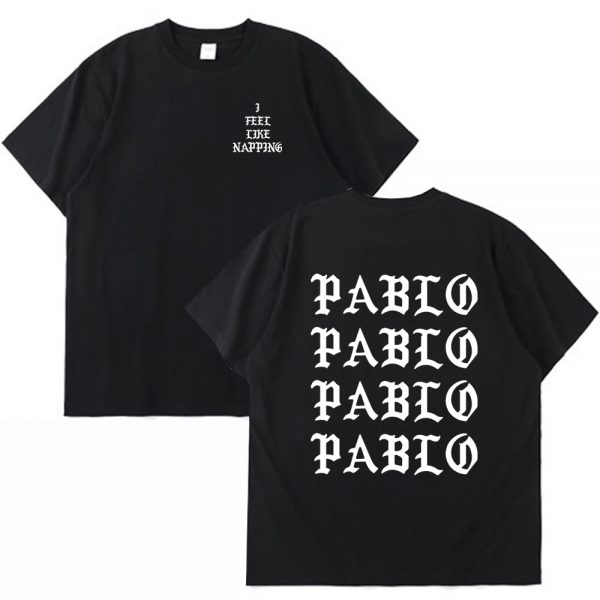 2021 I Feel Like Paul Pablo Kanye West Sweat Homme T Shirt Men Hip Hop Streetwear - Kanye West Shop