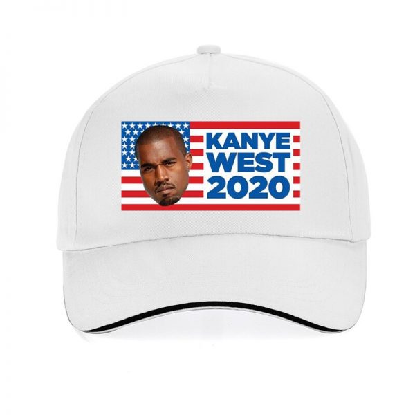 Kanye West for President 2020 Baseball Cap Fashion print Men women snapback hat gorras Funny Rap 1 - Kanye West Shop